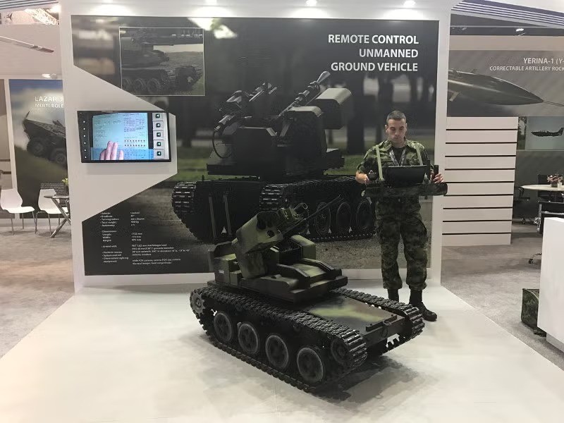 Milos V1 Serbian UGV (C)